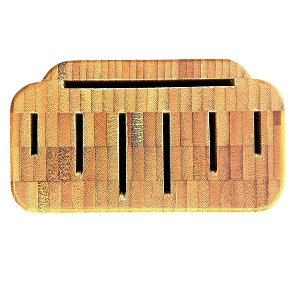 Villeroy & Boch Vivo bamboo knife block Made In Germany - Picture 6 of 8